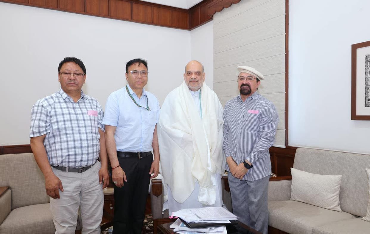 Centre should declare Sanku and Shaker-Chiktan as districts