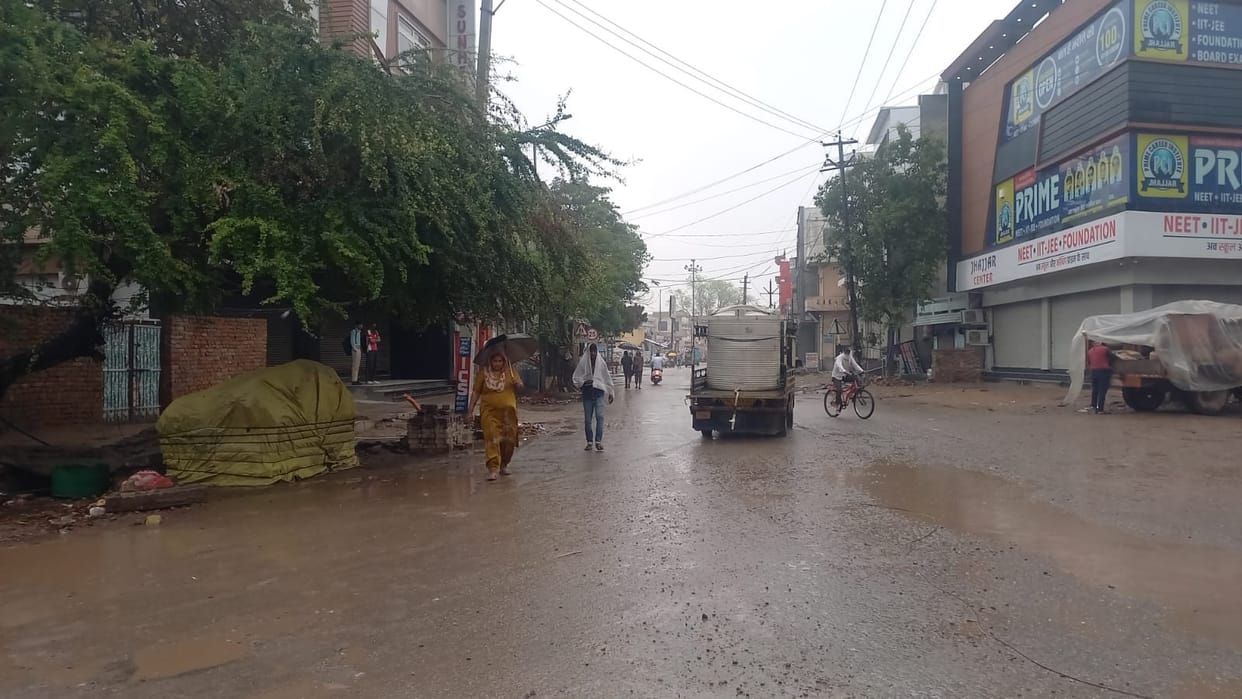 Chances of rain and thunderstorm Haryana Weather News