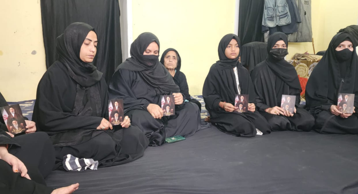 jaipur shia women eid mourning decision iran attack khamenei controversy india news
