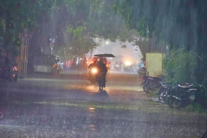 Indore: Unseasonal rain in Indore surprised the city residents, temperature dropped.