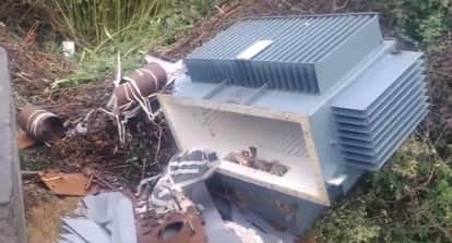 Auraiya Transformer kept near brick kiln stolen settlement of hundreds of homes plunged into darkness