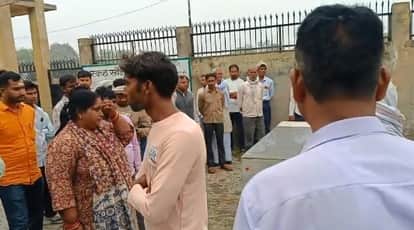 Kanpur Ghatampur Accident Three Hearses Rise Simultaneously Tearful Farewell Bidden as MLA Shares in the Grief