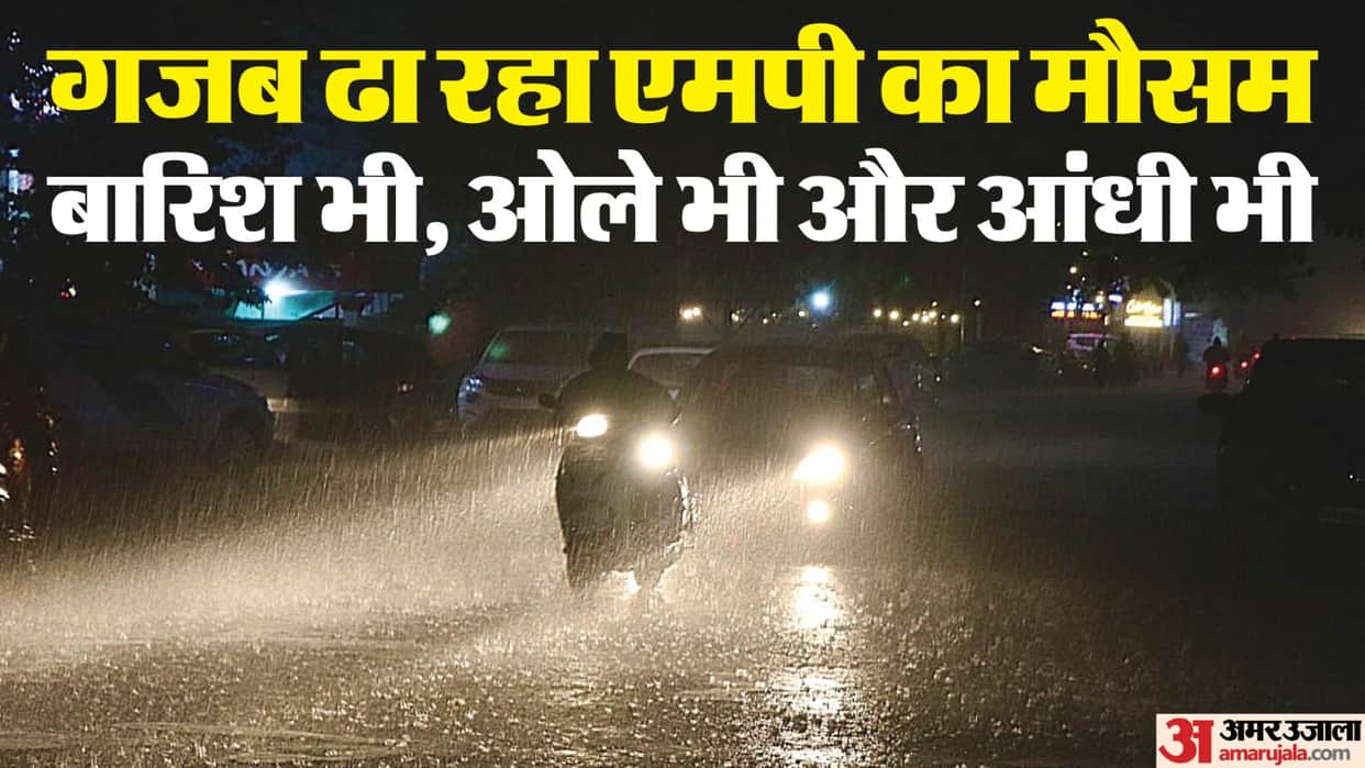 MP Weather: Weather Takes a Turn; Rain in Several Districts Within 24 Hours, Mercury Hits 44 Degrees; Storm an