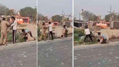 Youths Beat Up Dial 112 Police Personnel Who Went to Resolve Dispute in ballia
