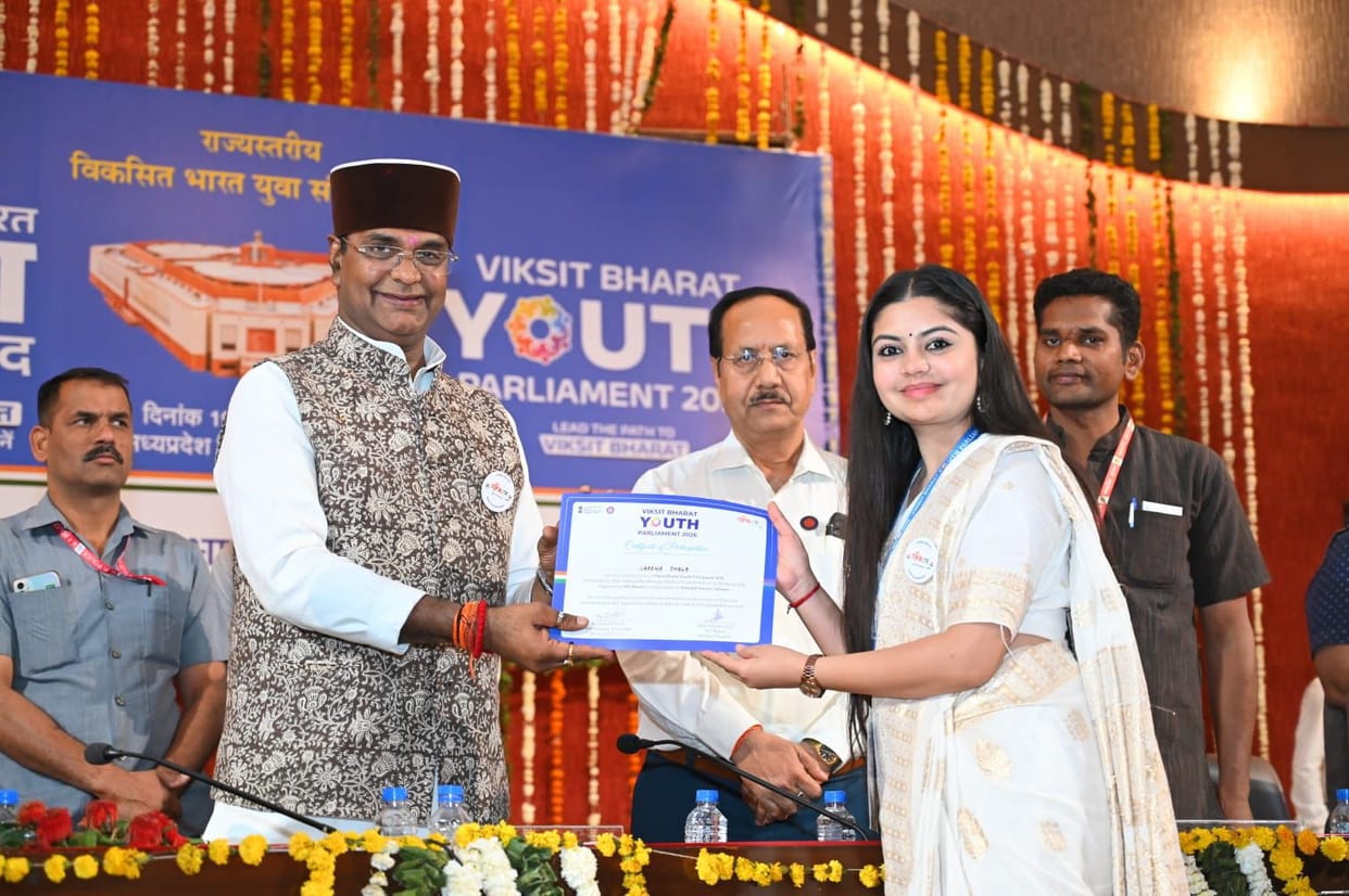 Developed India Youth Parliament 2026: Minister Vishwas Sarang said – Flag bearers of making young India a dev