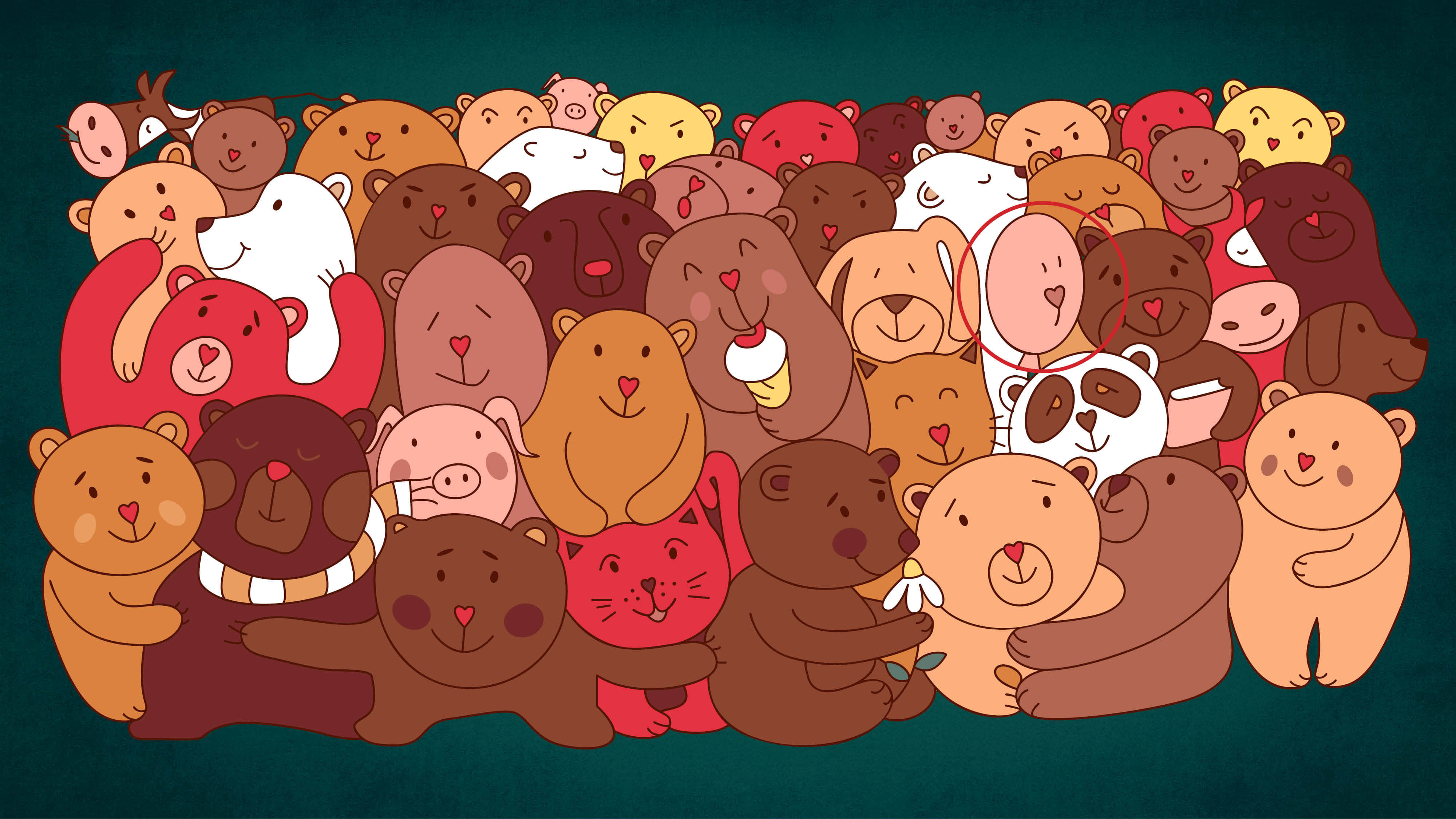 Optical Illusions Iq Test Brain Teaser Can You Spot Balloon In 10 Seconds