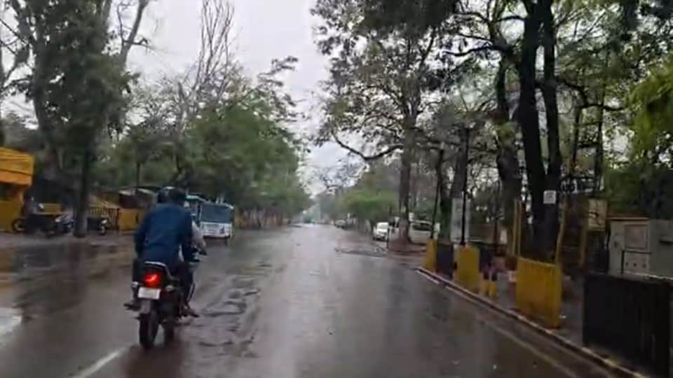 मुरादाबाद में बारिश