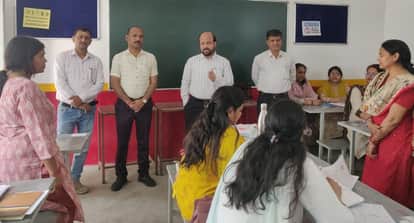 examiners absent in Uttar Pradesh Madhyamik Shiksha Parishad evaluation salary deduction ordered