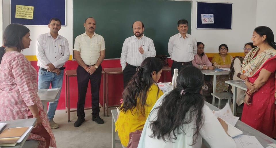 examiners absent in Uttar Pradesh Madhyamik Shiksha Parishad evaluation salary deduction ordered