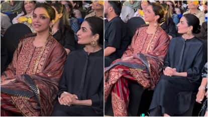 Deepika Padukone Enjoys Sitar Player Rishab Sharma Concert At Mumbai With Ranveer Singh Mother And Sister