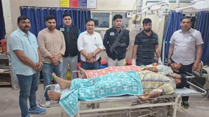 Haryana: Encounter between Bahadurgarh STF and criminals in Sonipat; two criminals shot in the leg