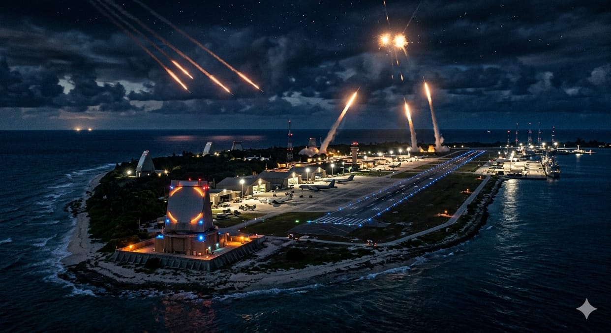 Diego Garcia Attack Iran Fires Missiles at UK-US Base in Indian Ocean Britain Expresses Outrage