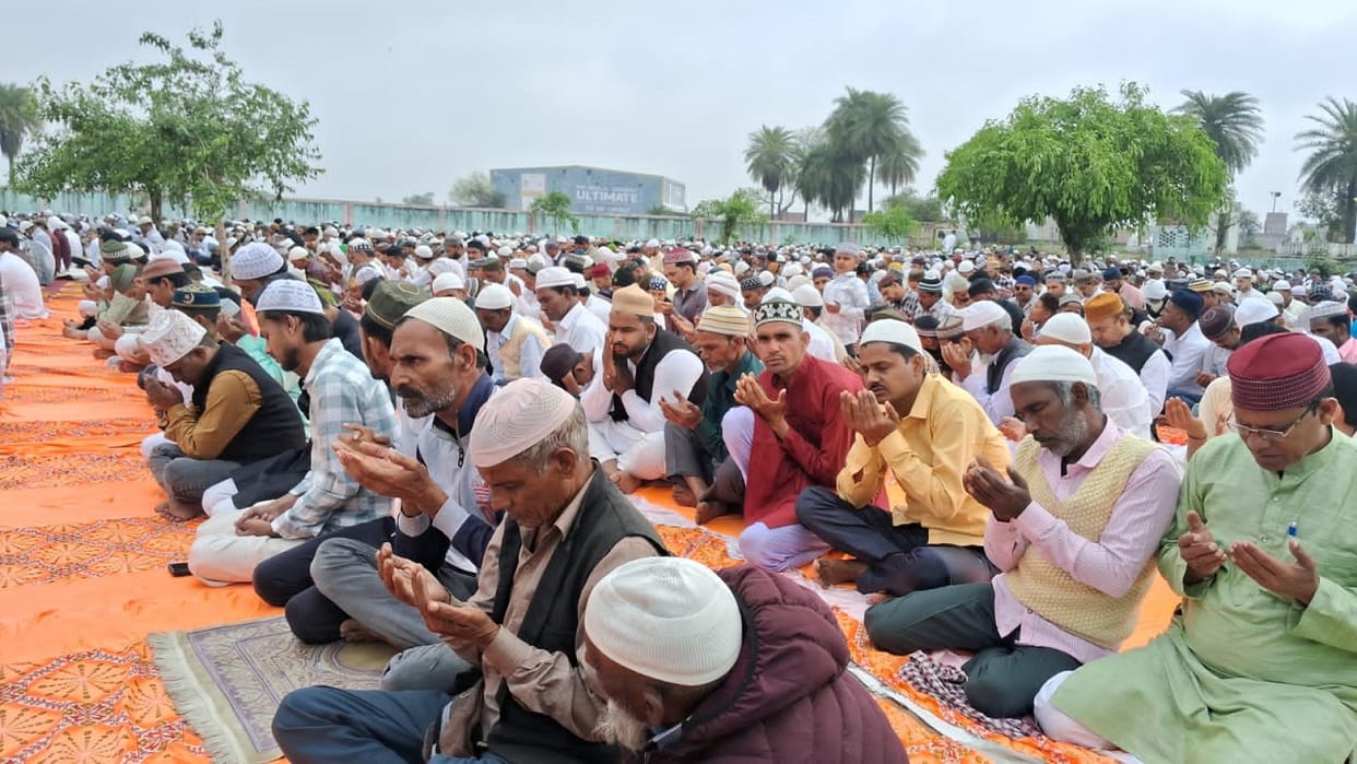 Eid Namaz offered under tight security in Budaun