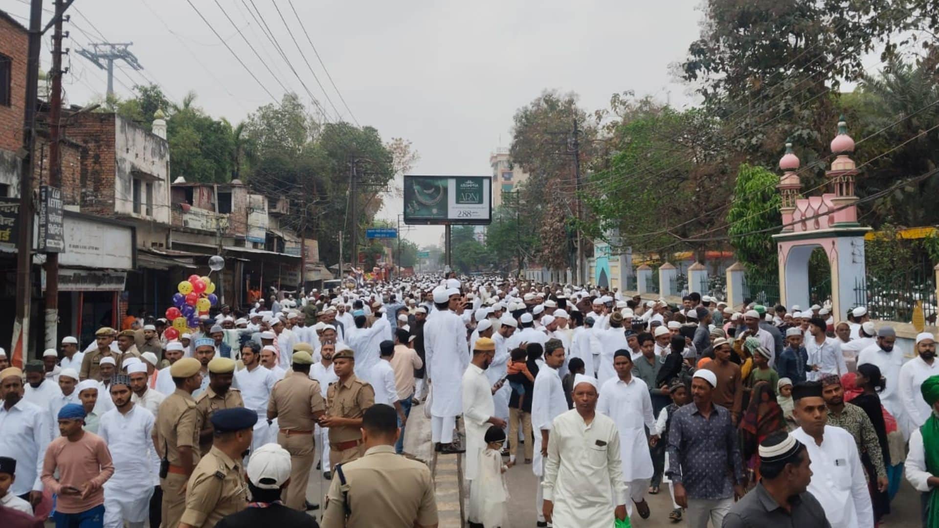 Eid Ul Fitr-2026 Celebration in Varanasi with Eid prayers at Eidgahs and mosques