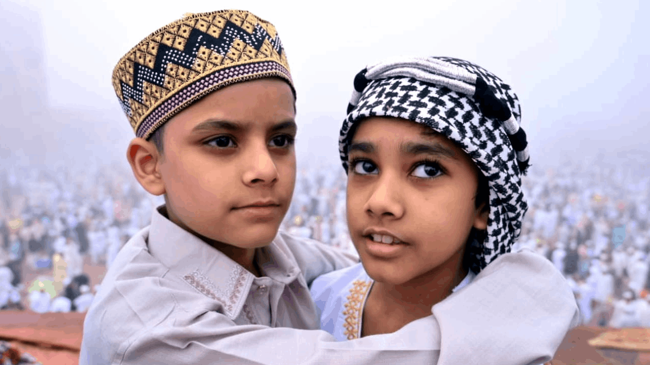 eid 2026 today Namaz offered at Delhi Jama Masjid with others See Photos