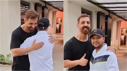 Eid Ul Fitr 2026: fans Gathered Outside salman khan residence John Abraham to Falaq Nazz celebs extends wish