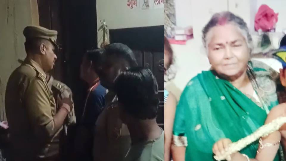 65-year-old woman was murdered in Lucknow police have detained her tenant and are interrogating him
