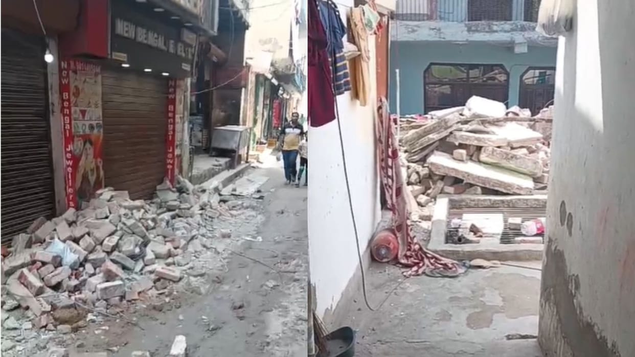 Youth died and four including girl injured as roof of room collapses in Gurugram