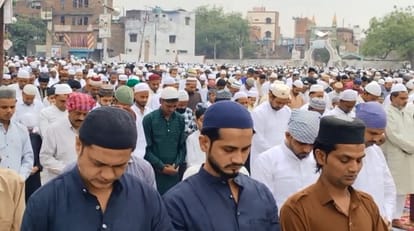 Kanpur Eid Today Confluence of Devotion and Discipline Prayers Offered Twice at the Grand Eidgah