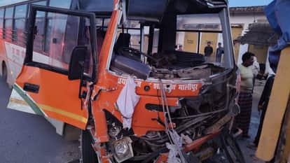 Big Accident on Prayagraj-Jaunpur Highway Driver Died and Nine Passengers Injured in jaunpur