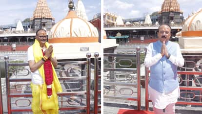 Uttar Pradesh Deputy Chief Minister Brijesh Pathak and Delhi Government Home Minister Sood took Baba Mahakal