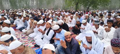 Eid-Ul-Fitar: Eid Prayers Offered Peacefully in Muzaffarnagar Amid Festive Spirit