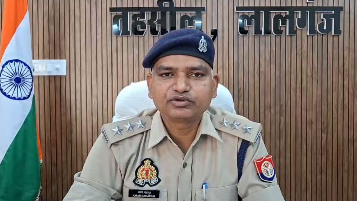 Police Encounter in Mirzapur Notorious Cattle Smuggler Siraj Ahmed Arrested