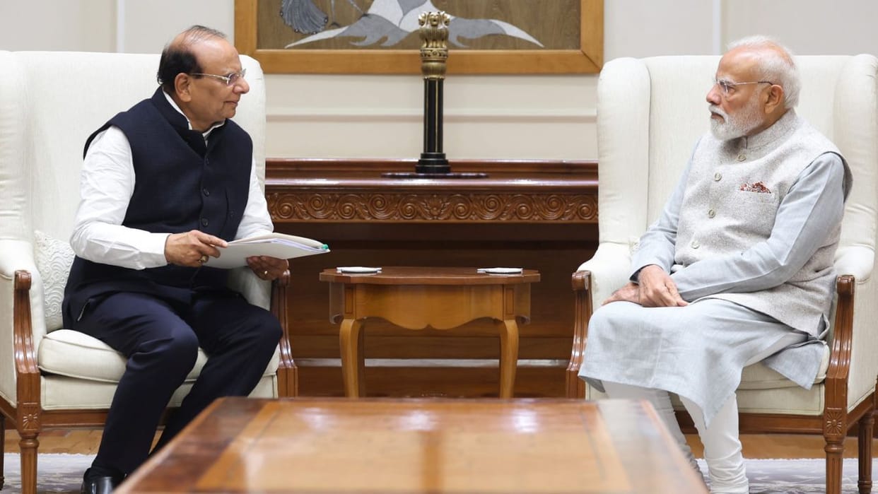 LG Saxena meets PM, discusses Ladakh issues