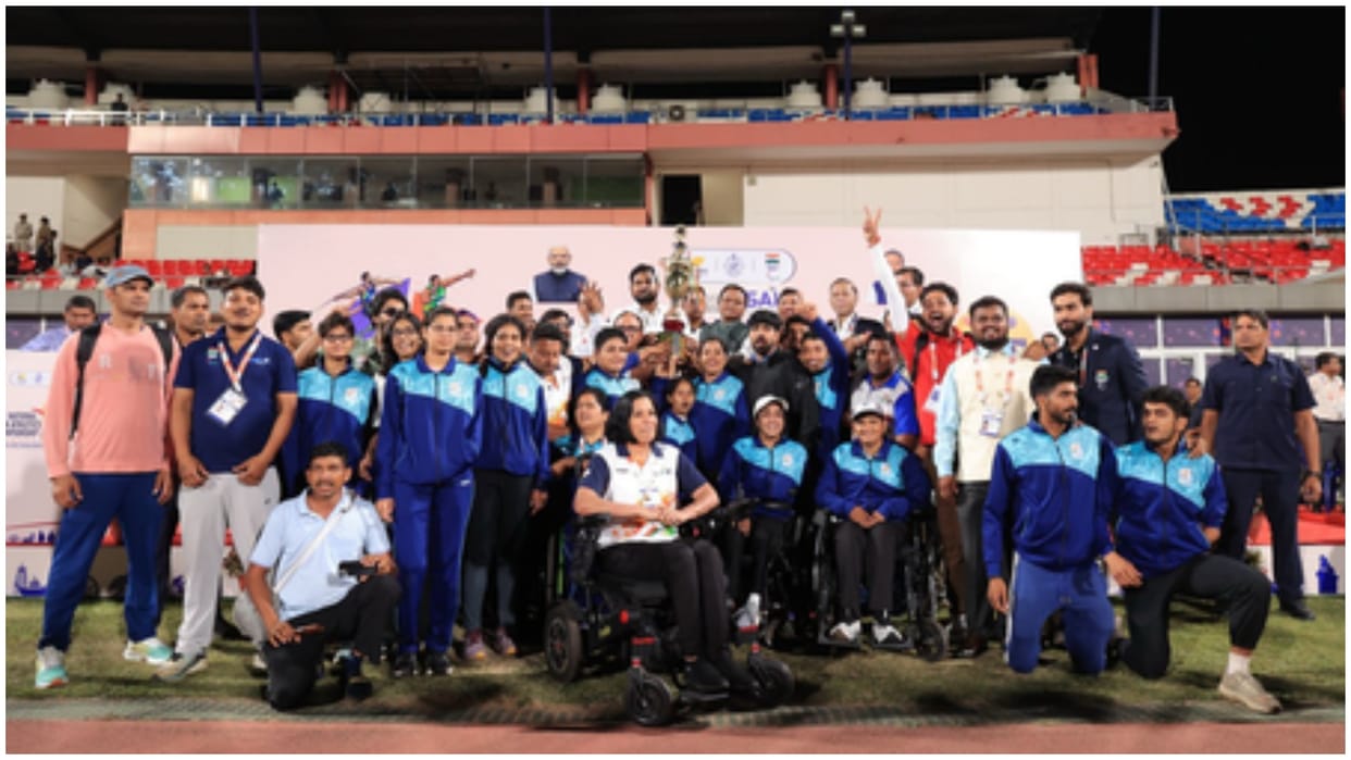 Haryana Dominates National Para Athletics Championship, Wins a Total of 95 Medals Including 39 Golds