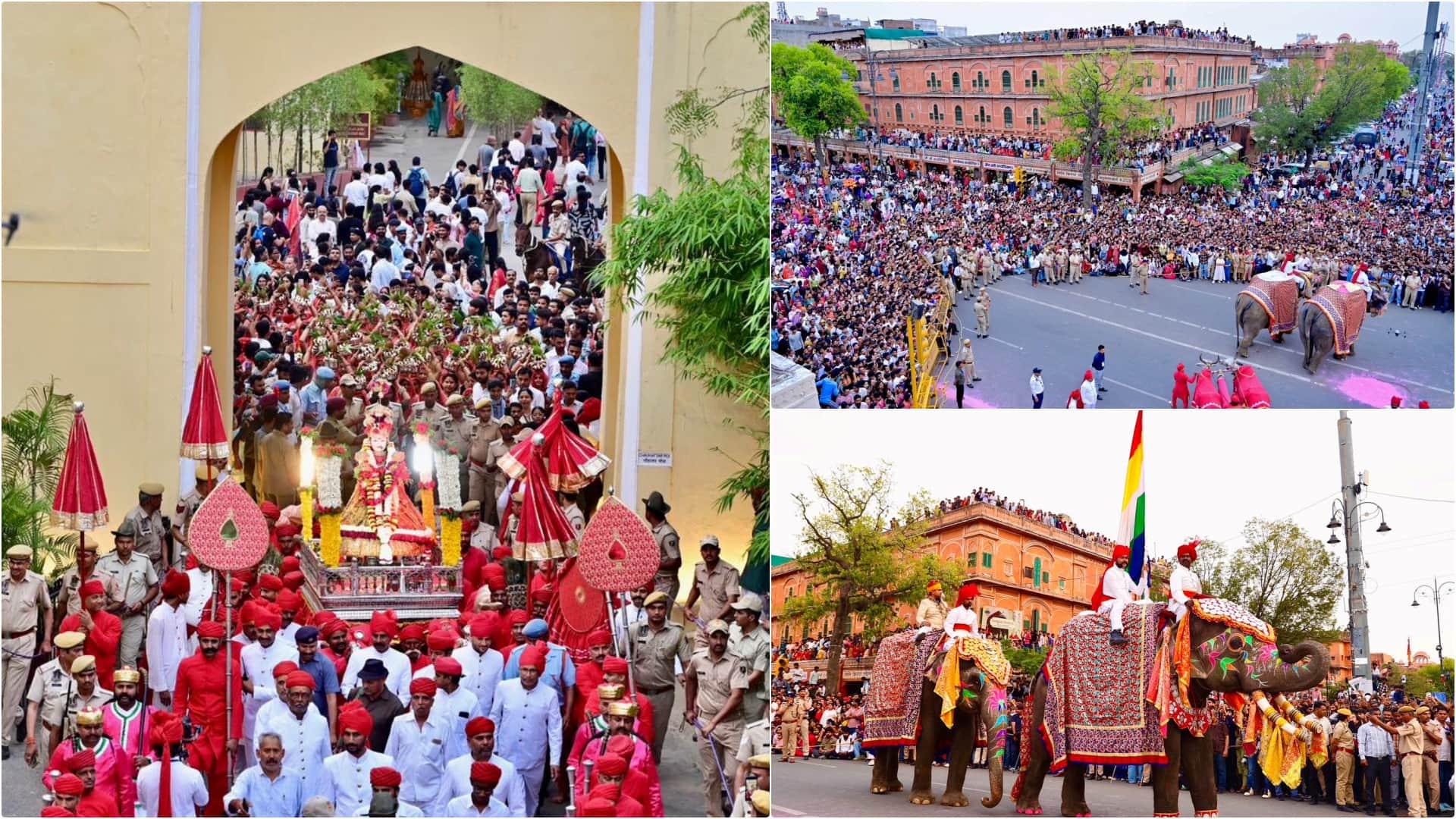 Royal Gangaur Procession Held in Jaipur; A Testament to Cultural Grandeur and Ganga-Jamuni Tehzeeb