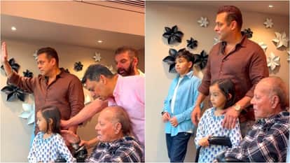 Salman Khan greets fans who gathered outside his residence on Eid shares Update About Father salim khan Health