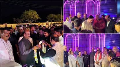 VIPs Attend Wedding of Satyanarayan Gupta's Granddaughter; Several Dignitaries, Including Om Birla Arrive