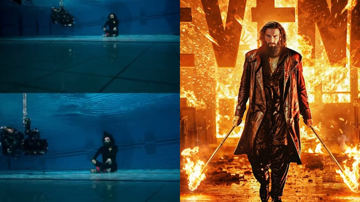 Ranveer Singh Underwater Bts Video For Dhurandhar 2 Goes Viral Watch Here