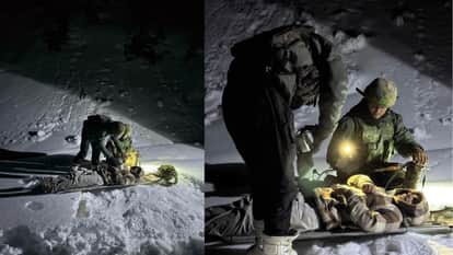Indian Army Braves Sub-Zero Night to Rescue Injured Engineer in J&K