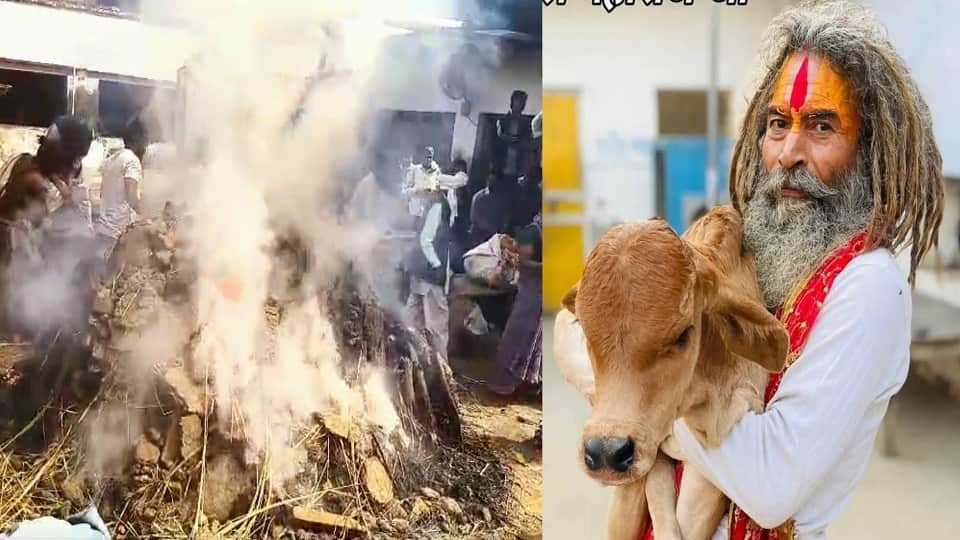 administration will take charge of cowshed after death of Farsa Wale Baba in mathura