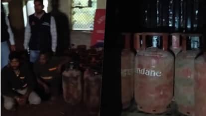 Gang involved in the storage and black marketing of gas cylinders busted