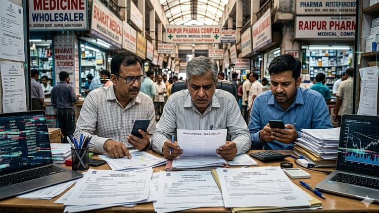 जीएसटी डेटा लीक से मचा हड़कंप: रायपुर के दवा कारोबारियों की गोपनीय सूची वायरल, साख पर संकट