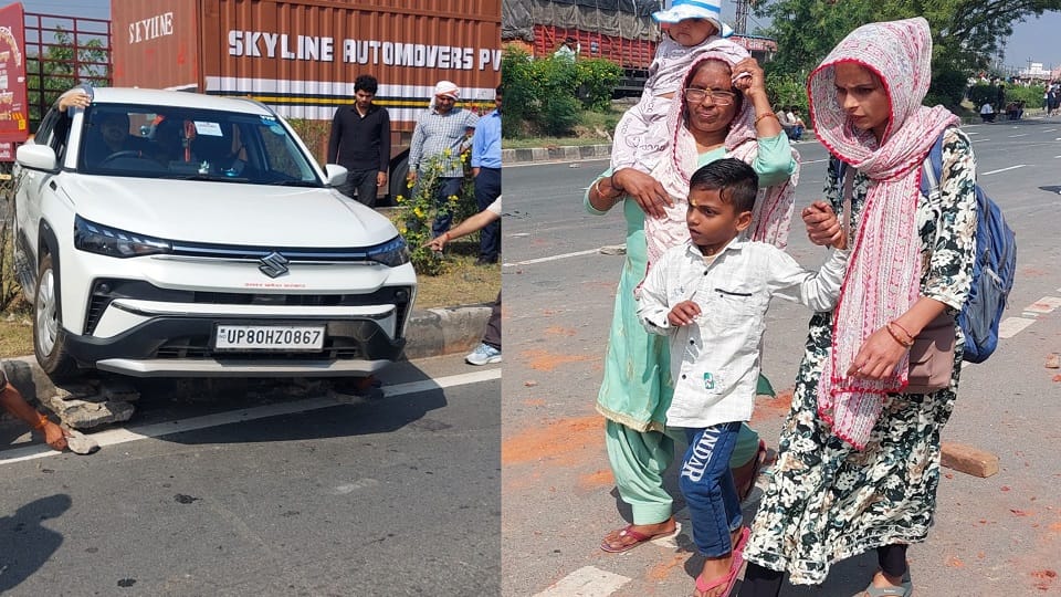 Mathura violence Shots Fired from Country-made Pistols Minor Eye Injured by Rubber Bullet