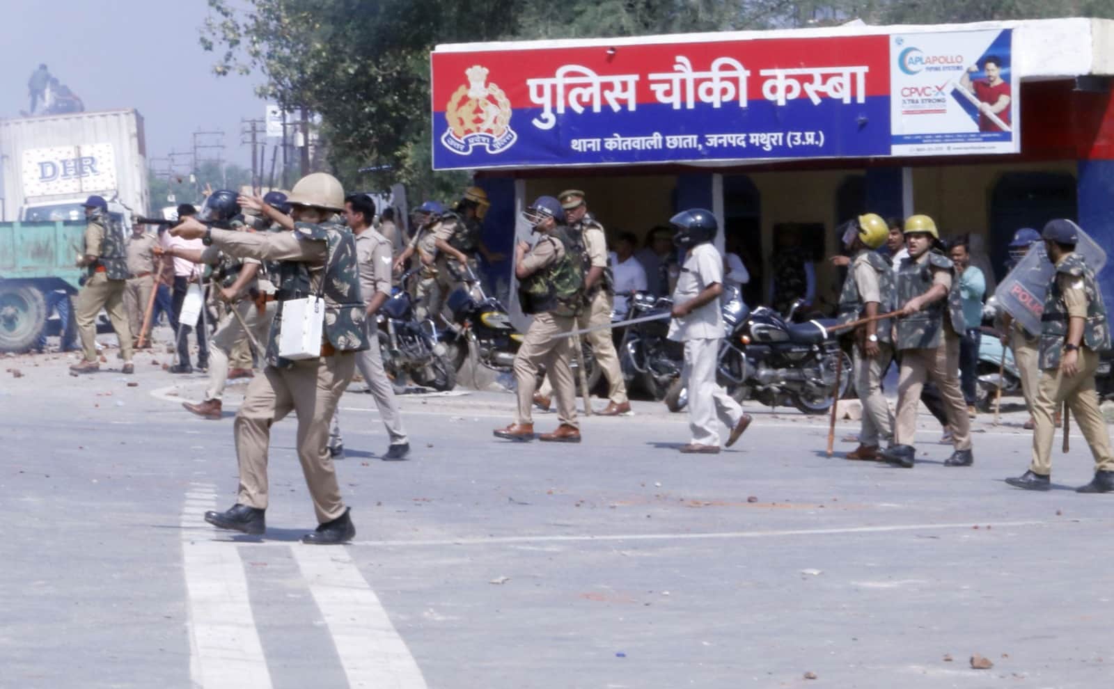 Outrage in Mathura riot was planned from across the border