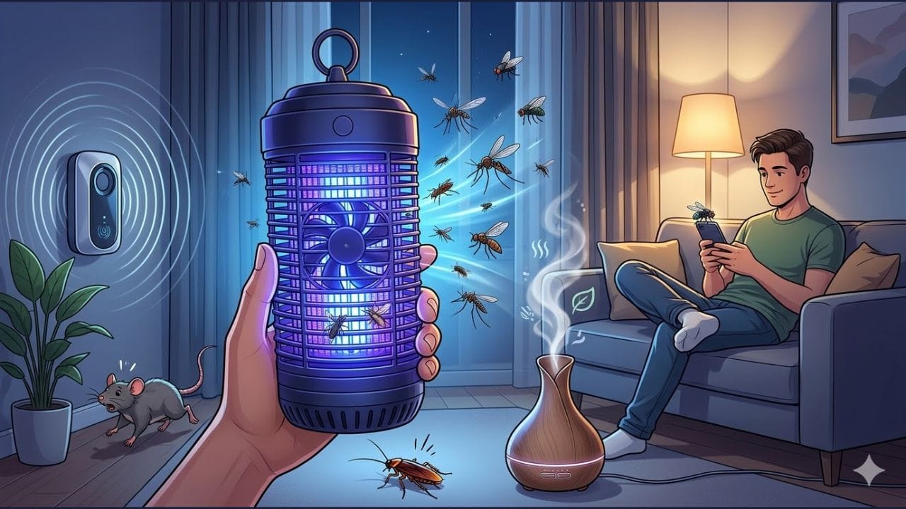 essential home gadgets to keep mosquitoes and pests away 2026 tech news hindi details