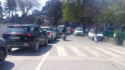 Traffic Congestion in Nainital Post-Eid Ban on Two-Wheelers  Long Jams at Intersections