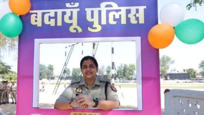SSP Ankita Sharma conveyed message of women safety through a bike rally in Budaun