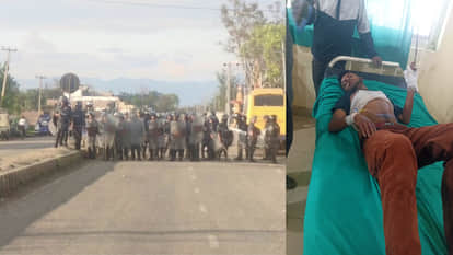 Eid riots in Nepal's Kapilvastu; 5 injured in police firing Siddharthnagar hindi News