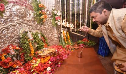 Chaitra Navratri: On the fourth day of Navratri, Goddess Kushmanda was worshipped in homes and temples