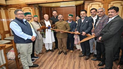 delegation of Congress MLAs from Kangra met with CM sukhvinder Sukhu
