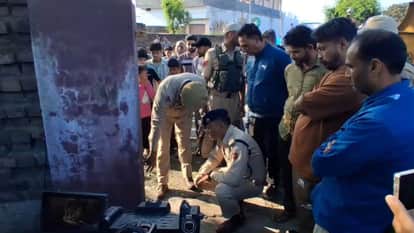 Midnight explosion in Harsat of Samba, gate blown to pieces, FSL team engaged in investigation.