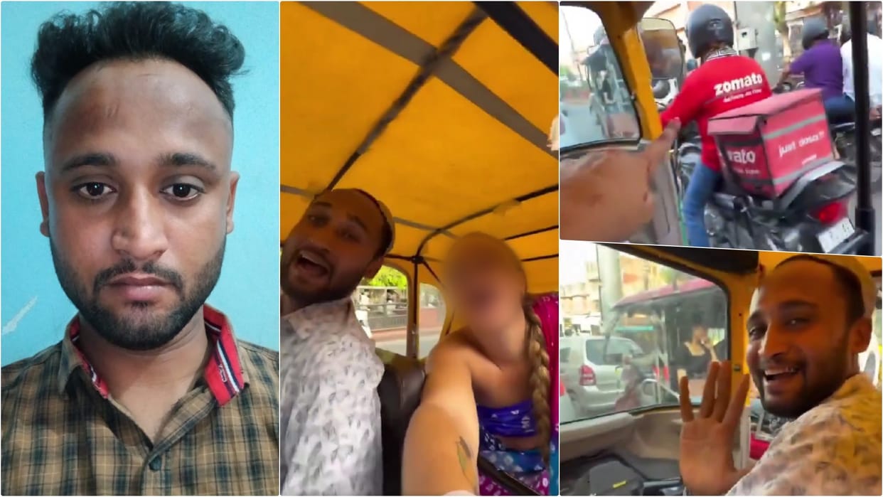 Incident of Misconduct Against Foreign Woman in Jaipur; Auto-Rickshaw Driver Arrested After Video Goes Viral