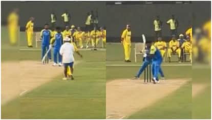 Sanju Samson vs Muttiah Muralitharan With Dhoni Behind the Stumps Steals Show at CSK Event