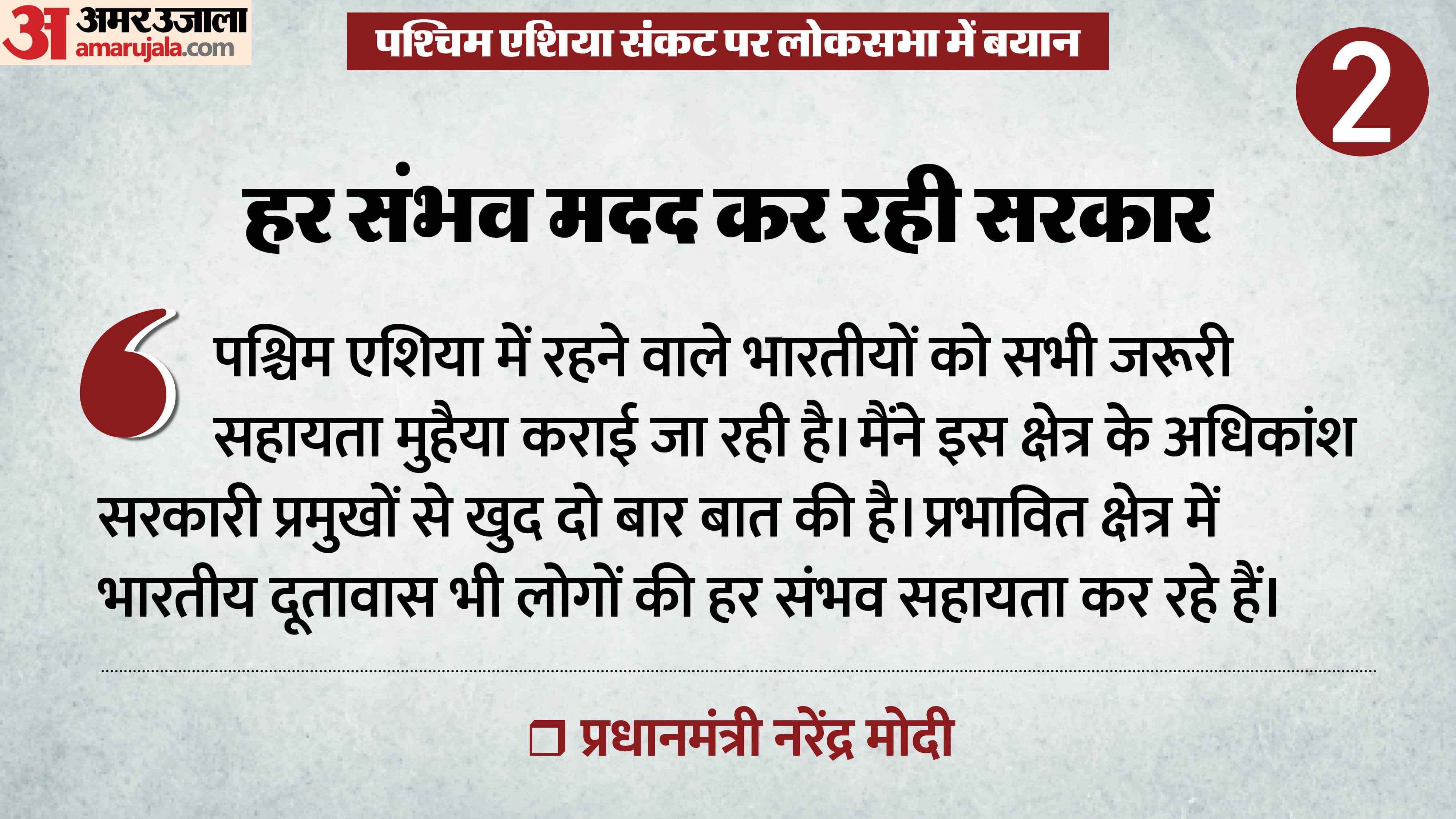 West Asia Crisis PM Modi Major Message to World from lok sabha farmers to industry energy speech highlights