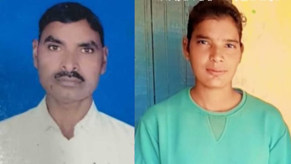 Father dies in road accident his young daughter collapsed and passed away in shock in Bulandshahr